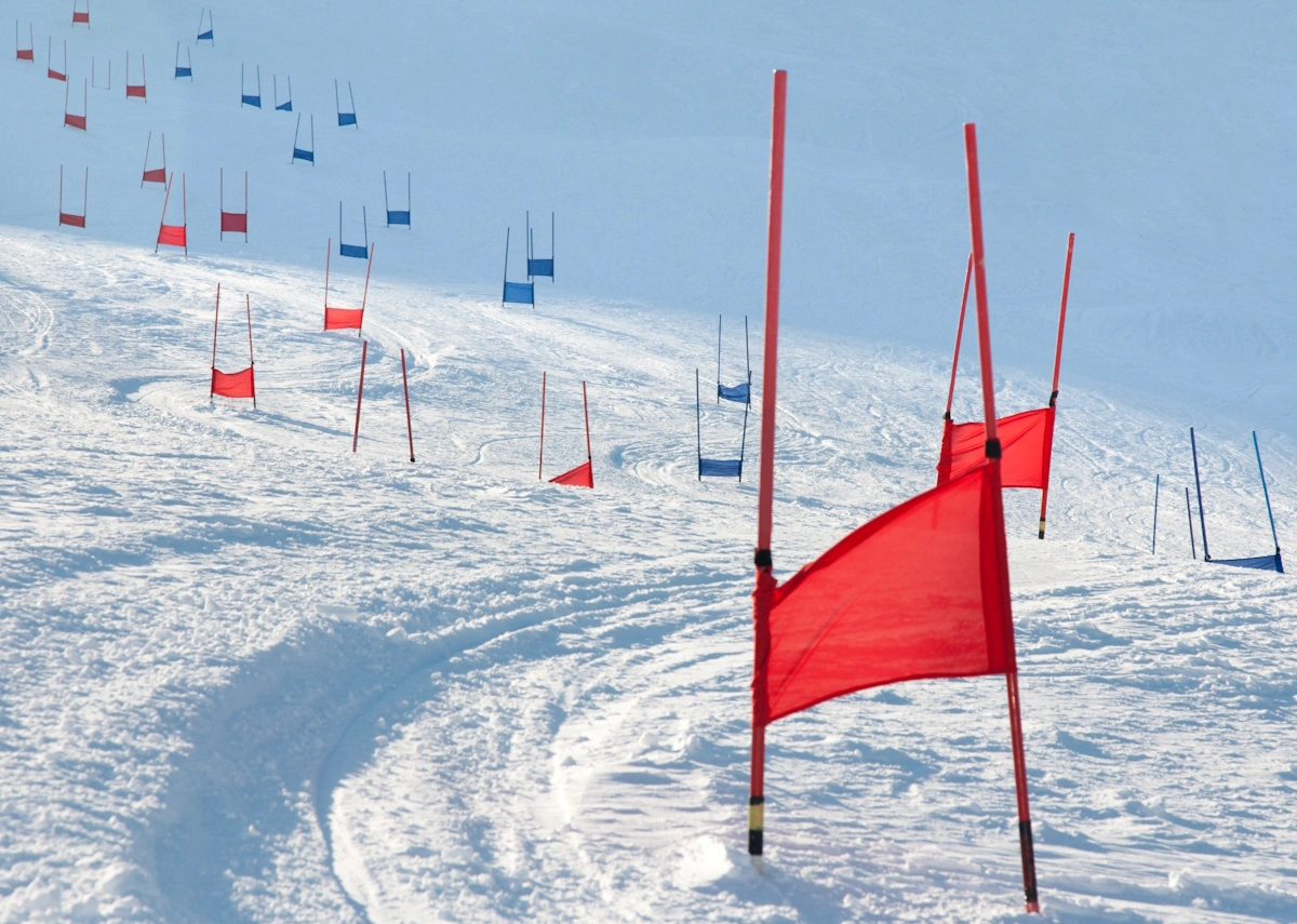 giant slalom training piste